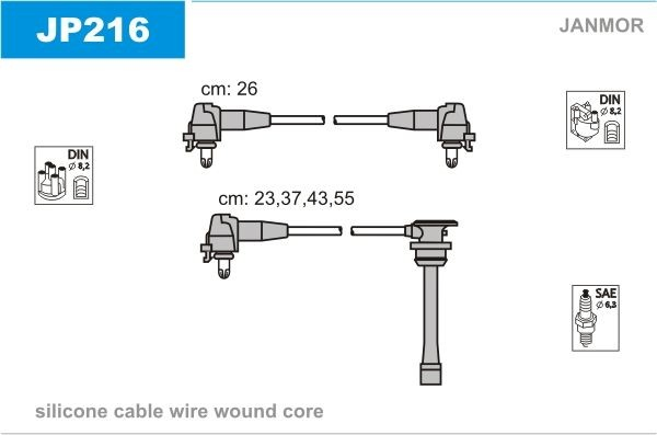 Купити Високовольтні дроти Toyota Previa  TCR1, TCR2