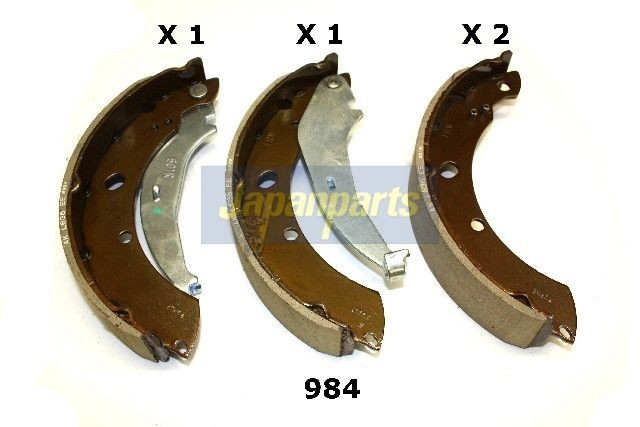 GF984AF Japan Parts Колодки гальмівні задні, барабанні