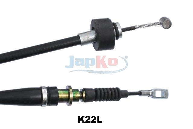 Трос стоянкового гальма задній лівий Japko 131K22L ціна, від 17.32 USD