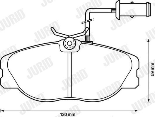 Купити 71770966 Fiat/Alfa/Lancia Колодки гальмівні передні, дискові