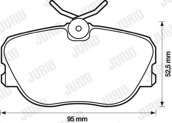 Гальмівні колодки General Motors 4107116 ціна, від 12.69 USD