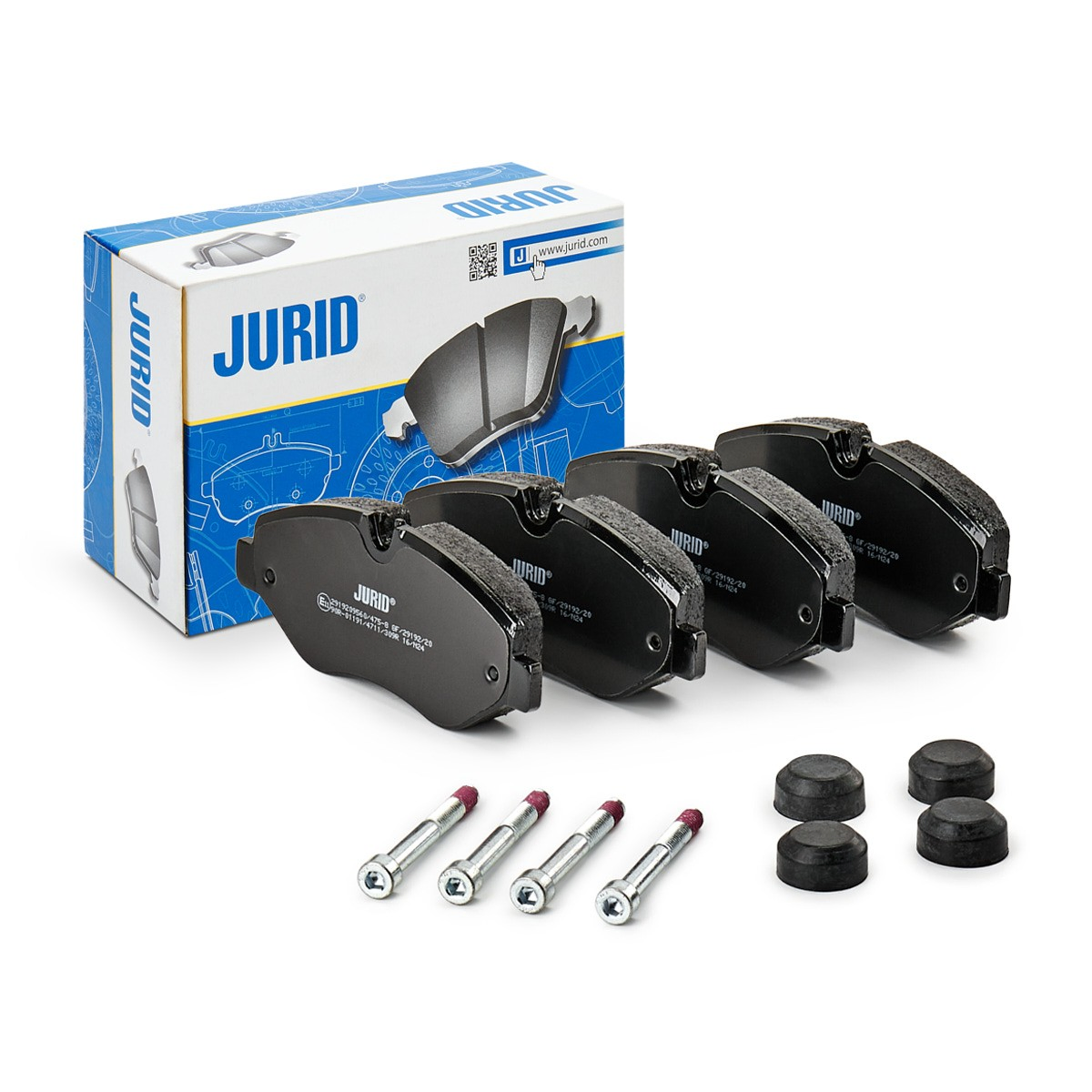 Передні тормозні колодки 2919209560 Jurid/Bendix