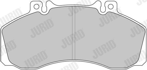 2983509560 Jurid/Bendix Колодки гальмівні задні, дискові