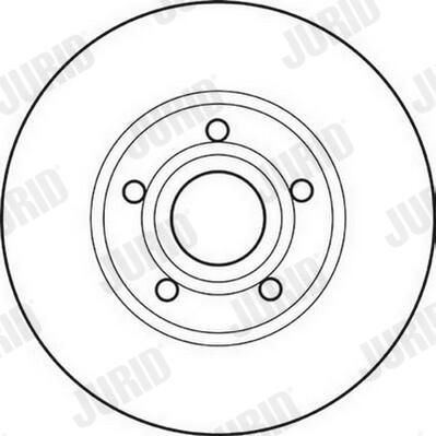 Диск переднього гальма Jurid/Bendix 561547JC ціна, від 37.37 USD