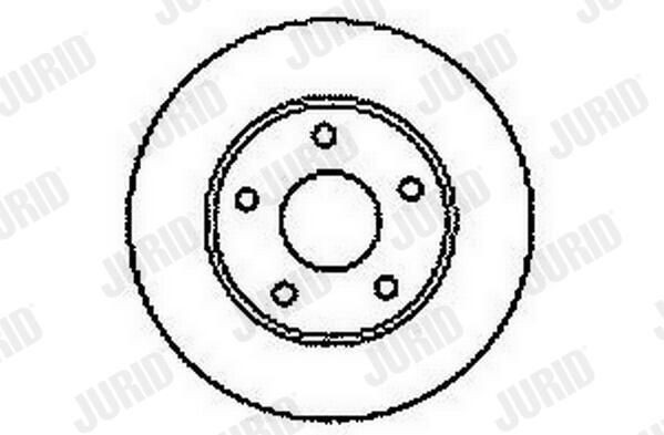 Задні дискові гальма Jurid/Bendix 561549JC ціна, від 22.35 USD