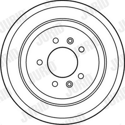 Задні дискові гальма Jurid/Bendix 562127JC ціна, від 35.79 USD