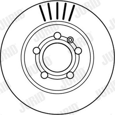 Задні дискові гальма Jurid/Bendix 562133JC ціна, від 28.74 USD