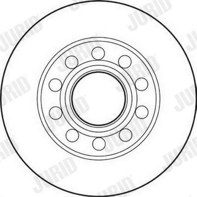 Задні дискові гальма Jurid/Bendix 562192JC ціна, від 22.07 USD