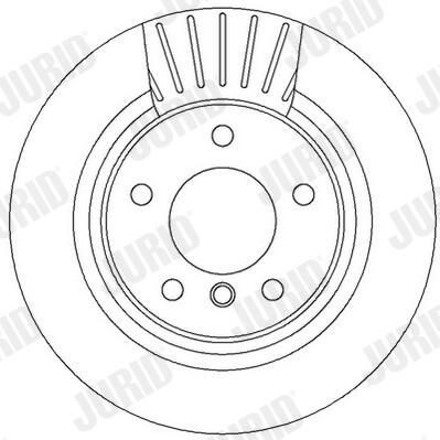 Задні дискові гальма Jurid/Bendix 562316JC ціна, від 48.21 USD
