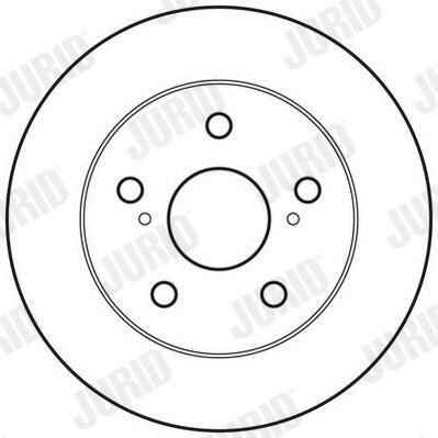Задні дискові гальма Jurid/Bendix 562617JC ціна, від 31.01 USD