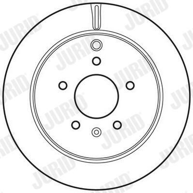 Задні дискові гальма Jurid/Bendix 562670JC ціна, від 48.83 USD