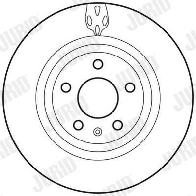 Задні дискові гальма Jurid/Bendix 562706JC ціна, від 30.75 USD