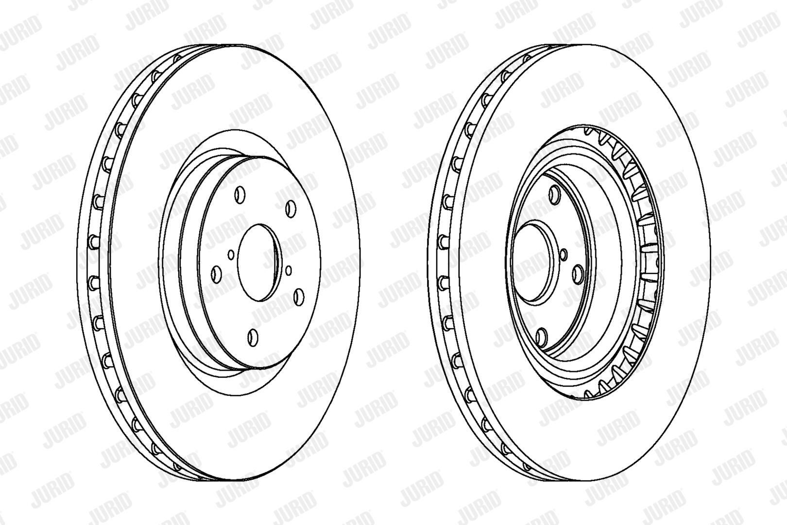 Диск переднього гальма Jurid/Bendix 563104JC1 ціна, від 30.07 USD
