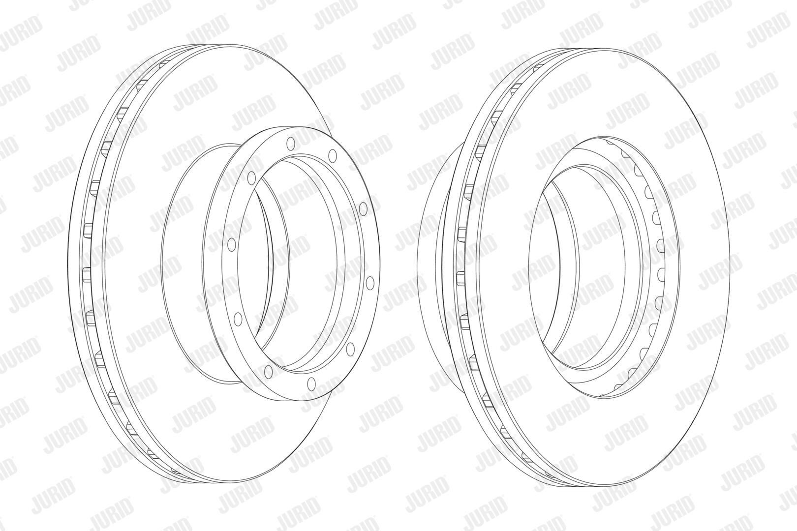 Купити A9424212112 Mercedes Ротор гальмівний