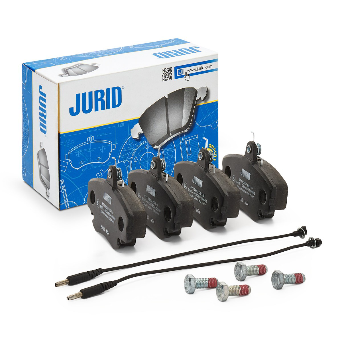 Купити 571526J Jurid/Bendix Колодки гальмівні передні, дискові