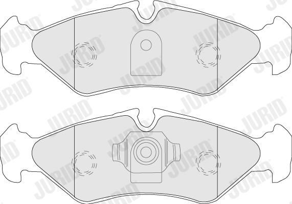 Задні гальмівні колодки Jurid/Bendix 571846J ціна, від 17.97 USD