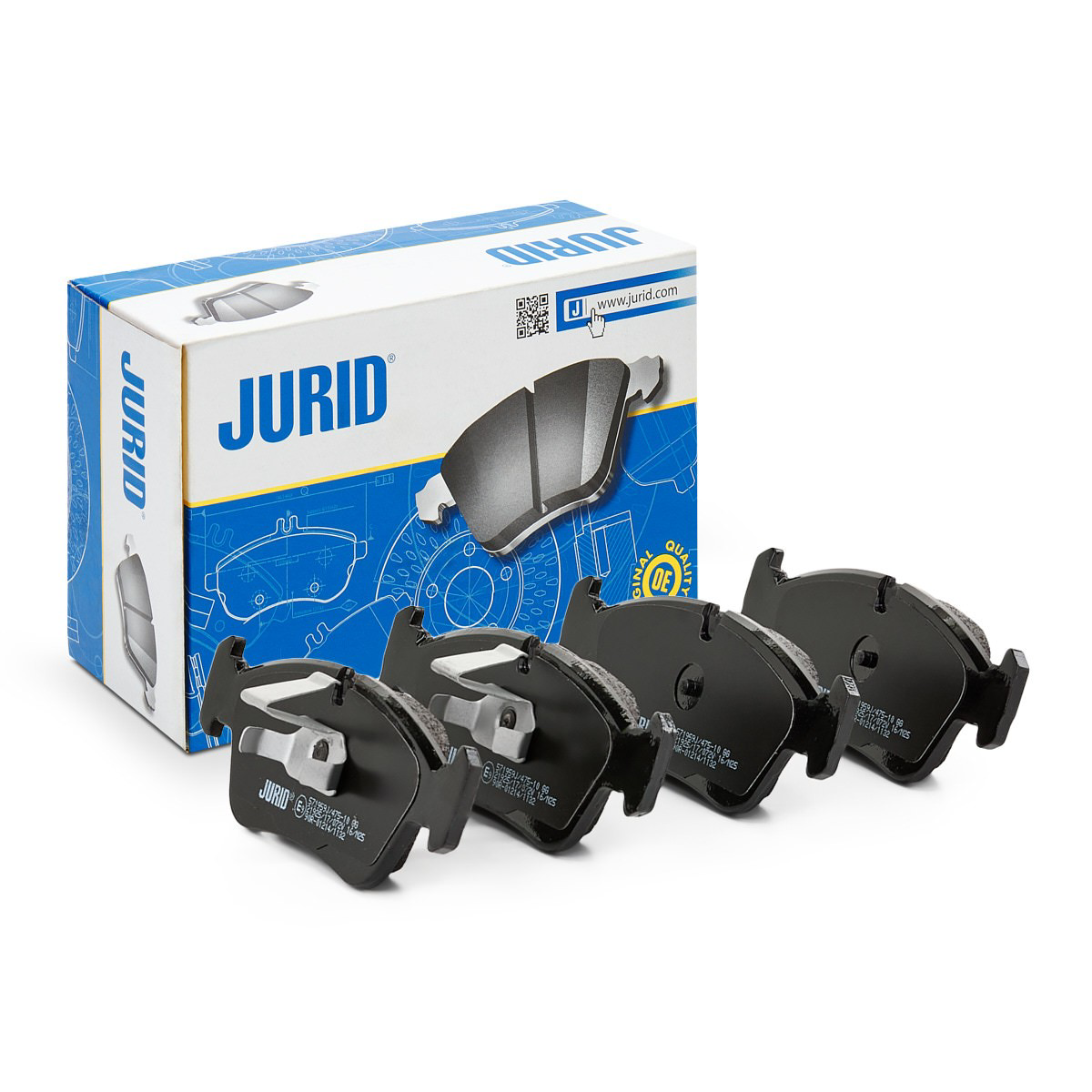 Купити 571959J Jurid/Bendix Колодки гальмівні передні, дискові