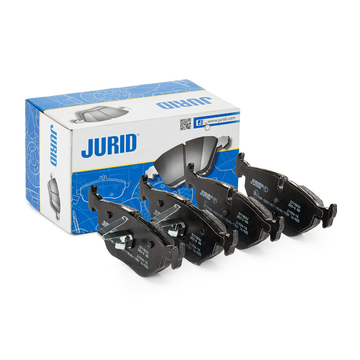 Задні гальмівні колодки Jurid/Bendix 571960J ціна, від 25.01 USD