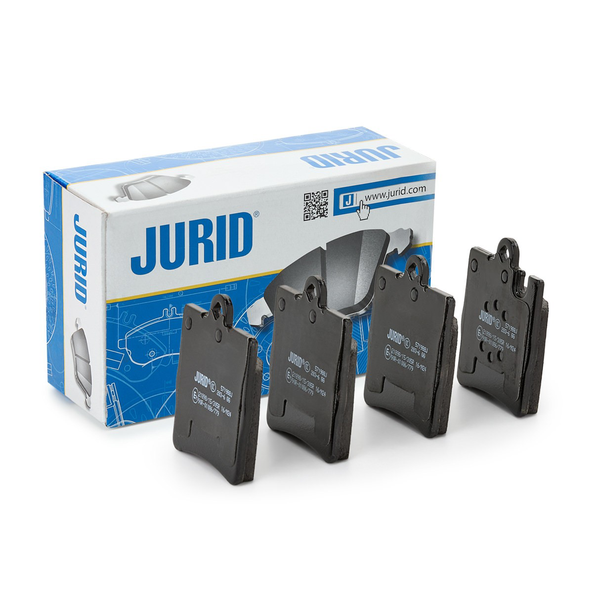 Задні гальмівні колодки Jurid/Bendix 571988J ціна, від 23.40 USD