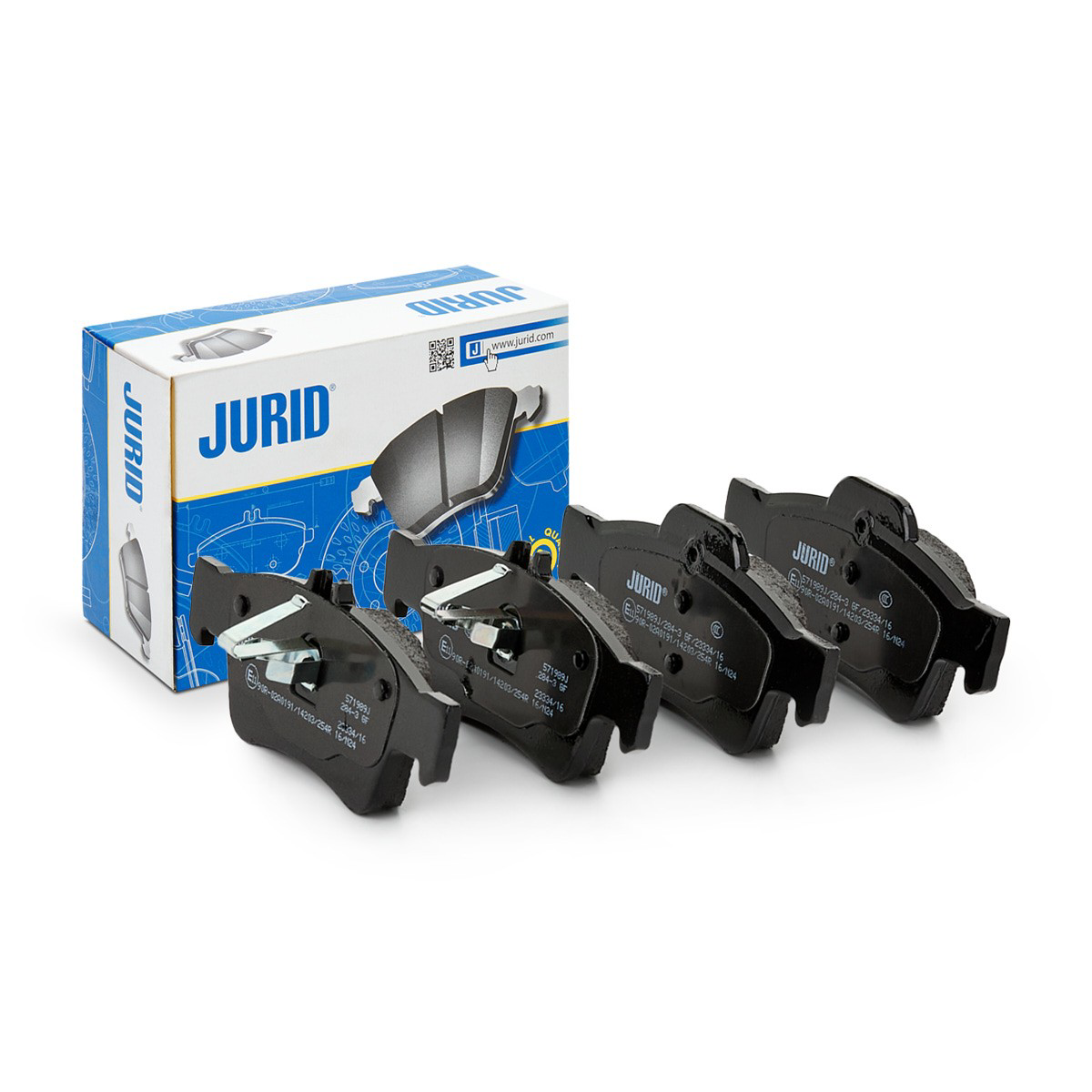 Задні гальмівні колодки Jurid/Bendix 571989J ціна, від 28.73 USD