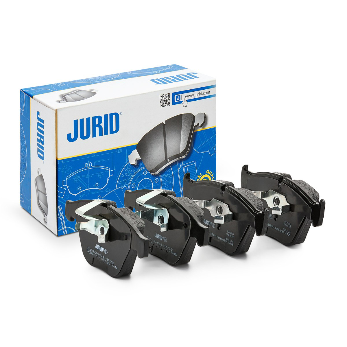 Купити 571990J Jurid/Bendix Колодки гальмівні передні, дискові