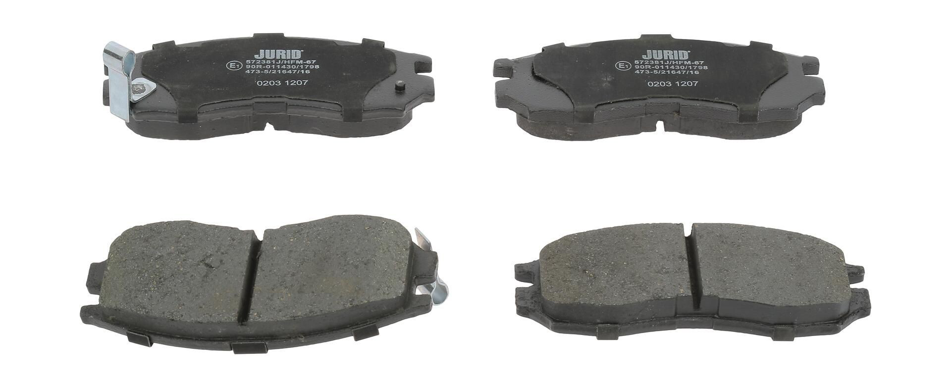 Гальмівні колодки Jurid/Bendix 572381J ціна, від 18.98 USD