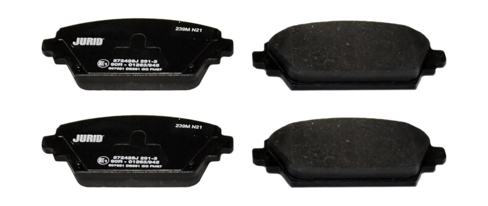 Гальмівні колодки Jurid/Bendix 572428J ціна, від 18.84 USD