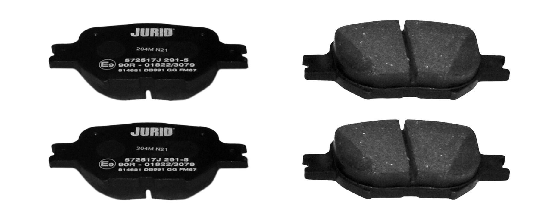 Гальмівні колодки Jurid/Bendix 572517J ціна, від 19.05 USD