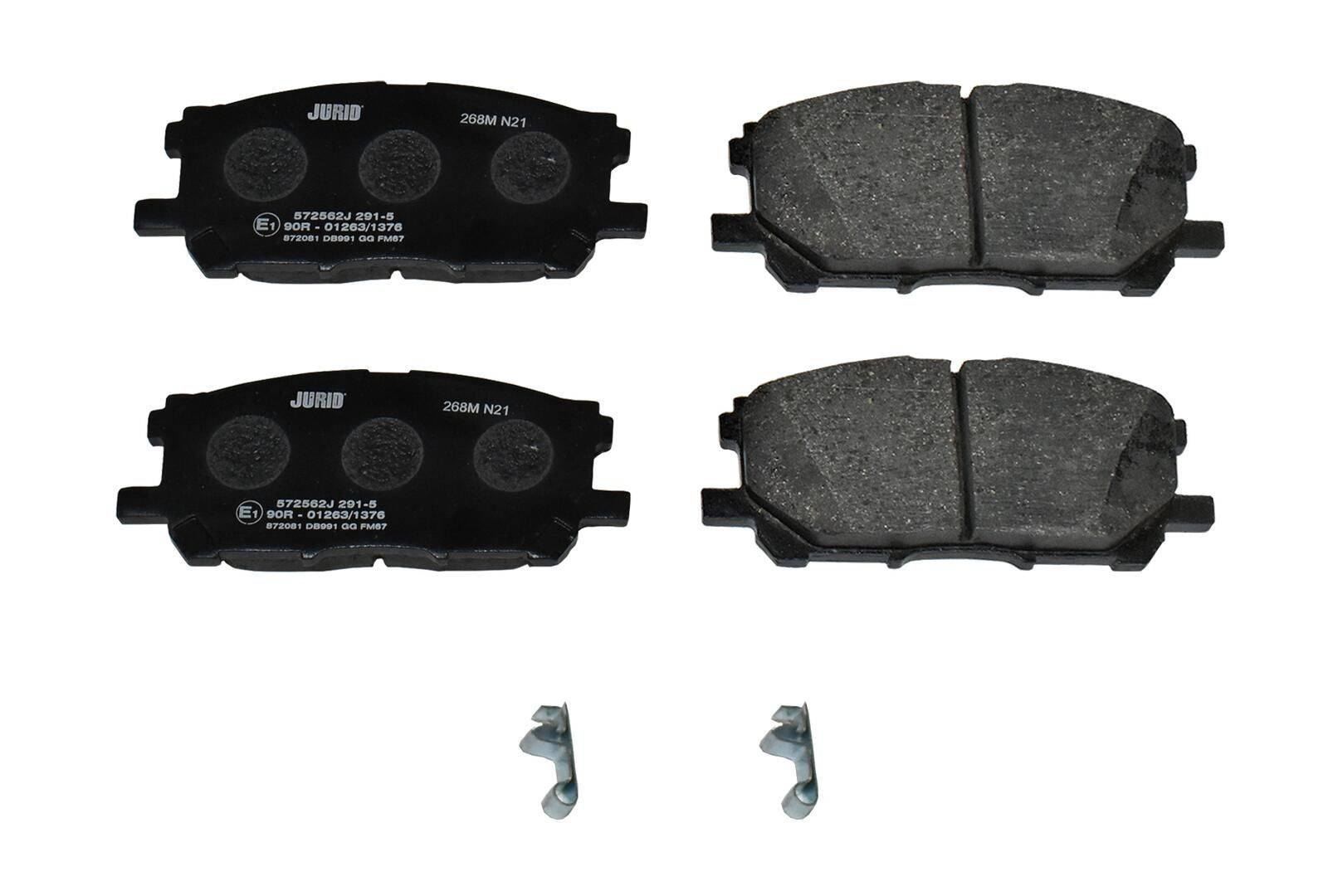 Гальмівні колодки Jurid/Bendix 572562J ціна, від 29.11 USD