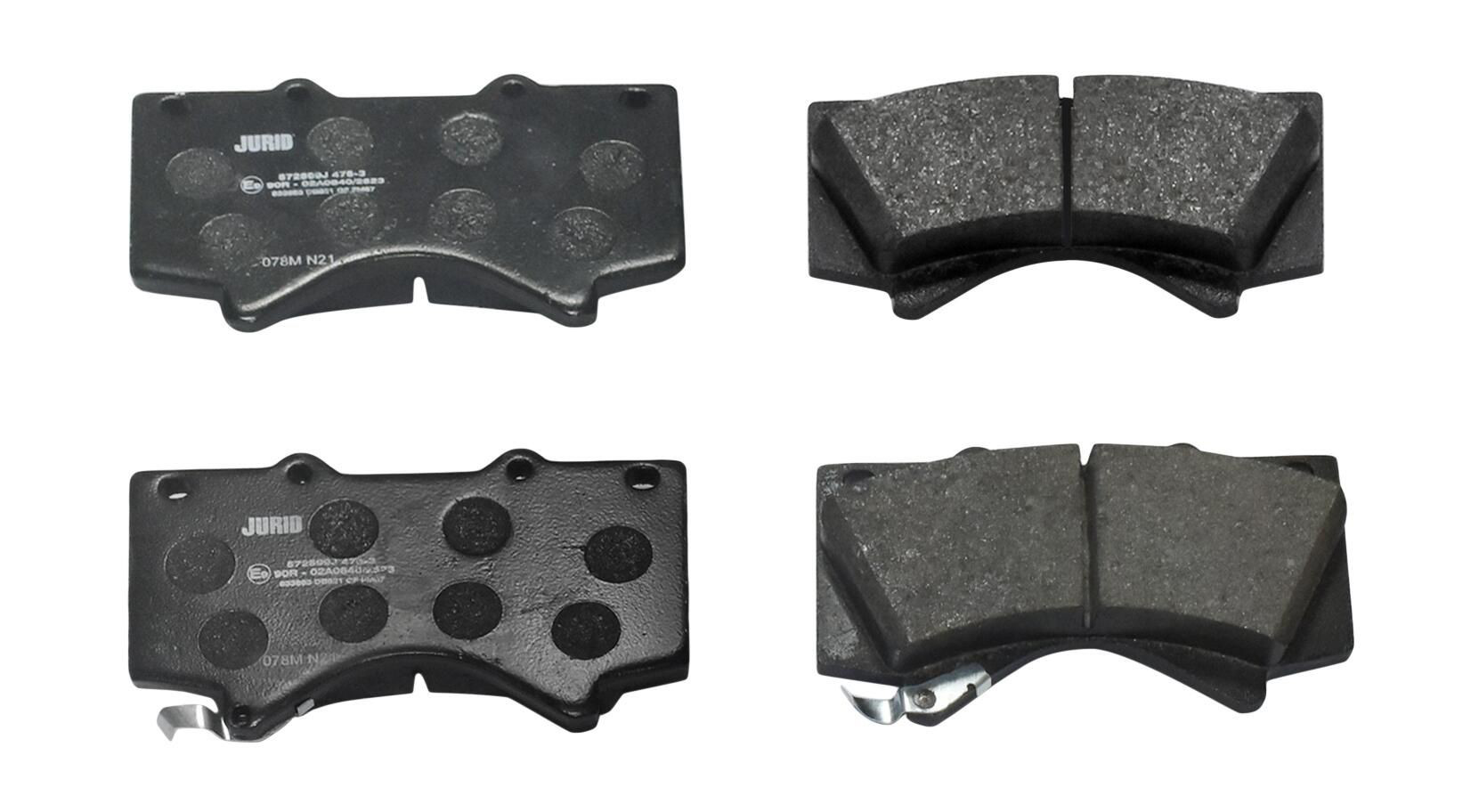 Гальмівні колодки Jurid/Bendix 572599J ціна, від 41.77 USD