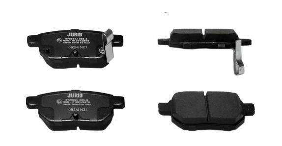 Задні гальмівні колодки Jurid/Bendix 572632J ціна, від 21.96 USD