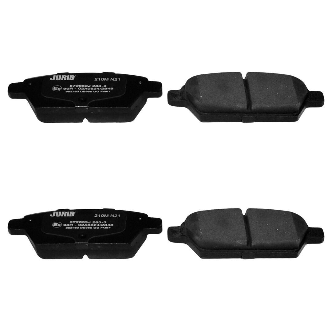 Задні гальмівні колодки Jurid/Bendix 572653J ціна, від 18.92 USD