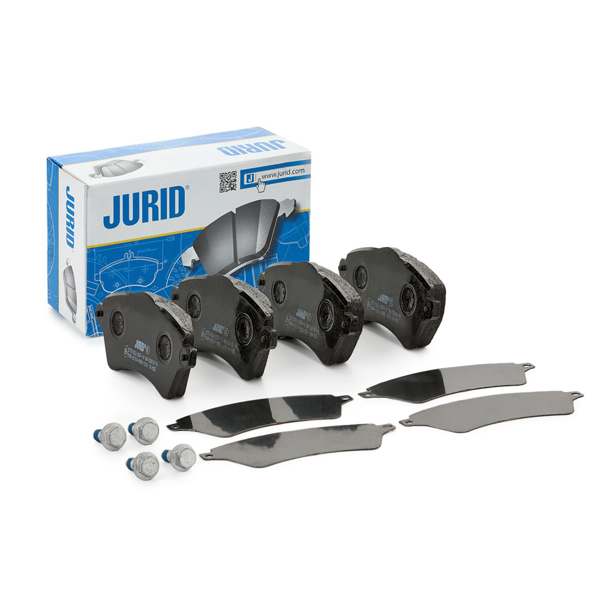 Передні тормозні колодки 573102J Jurid/Bendix