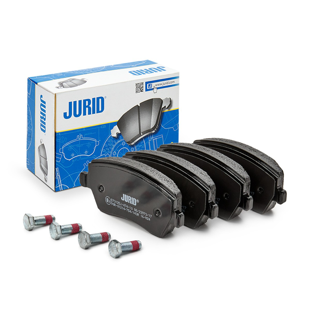 Тормозні колодки Jurid/Bendix 573125J