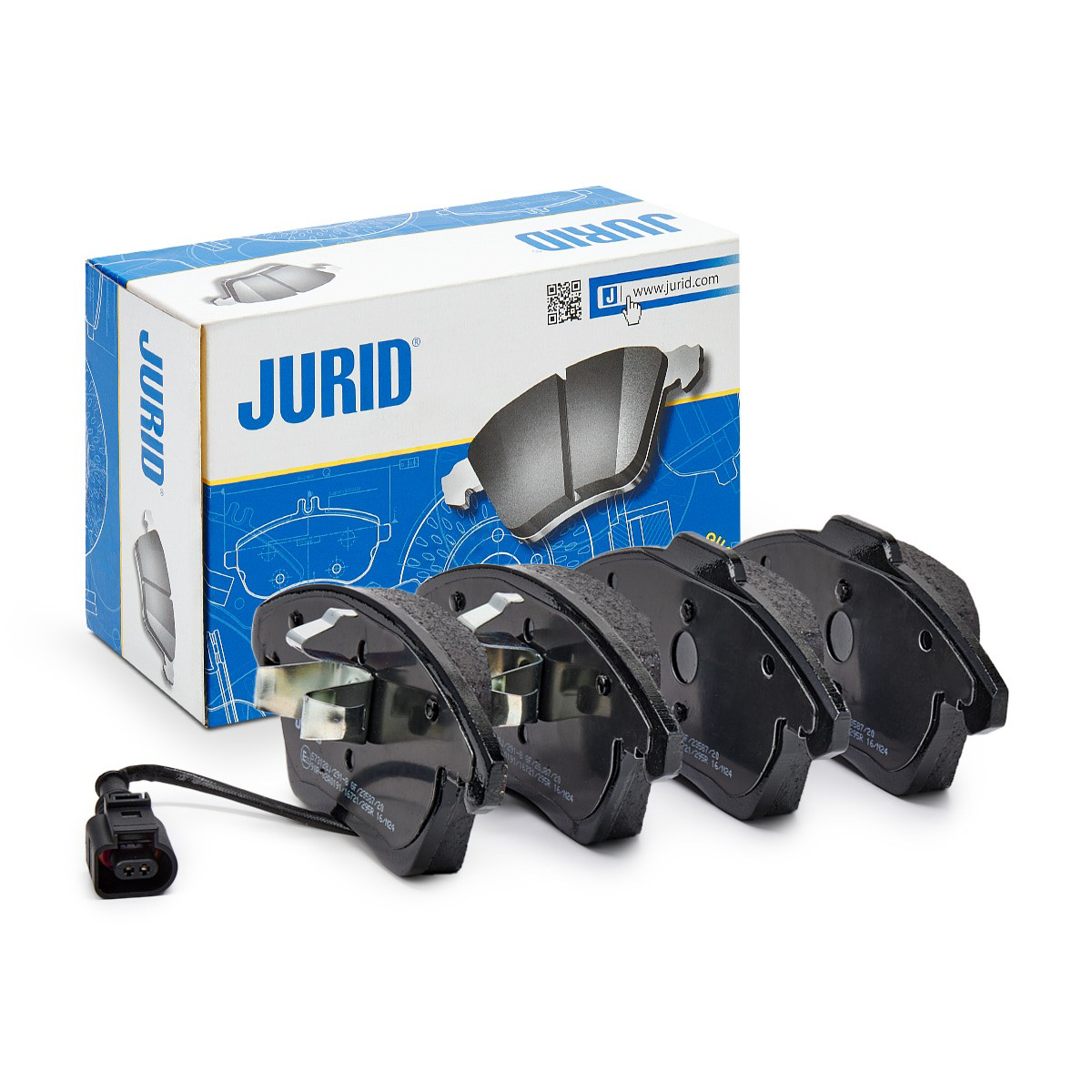 Купити 573128J Jurid/Bendix Колодки гальмівні передні, дискові