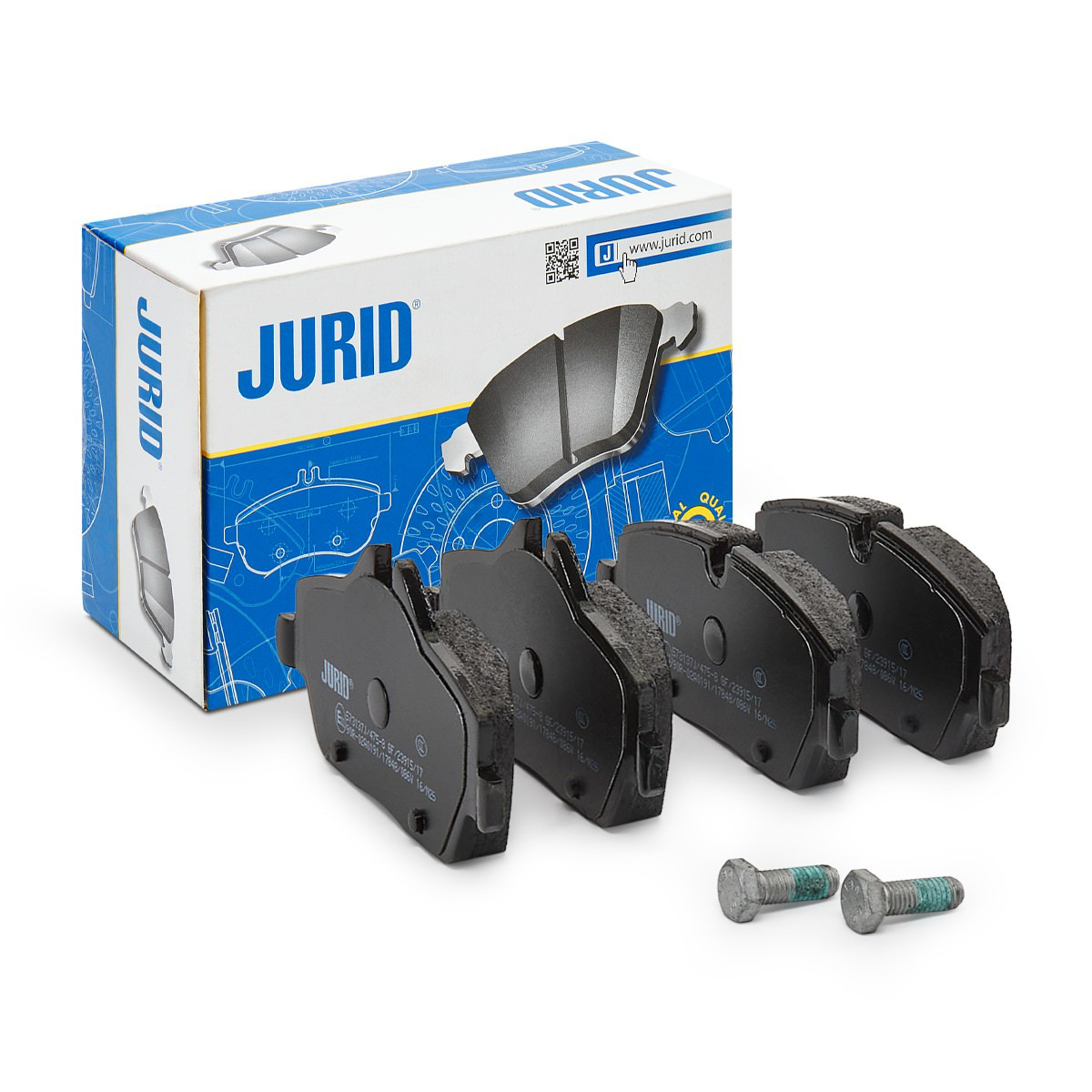 573137J Jurid/Bendix Передні гальмівні колодки