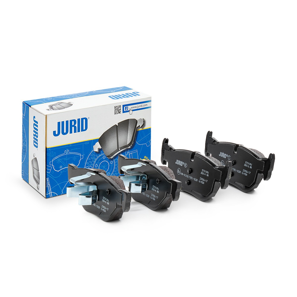 Купити 573139J Jurid/Bendix Задні колодки