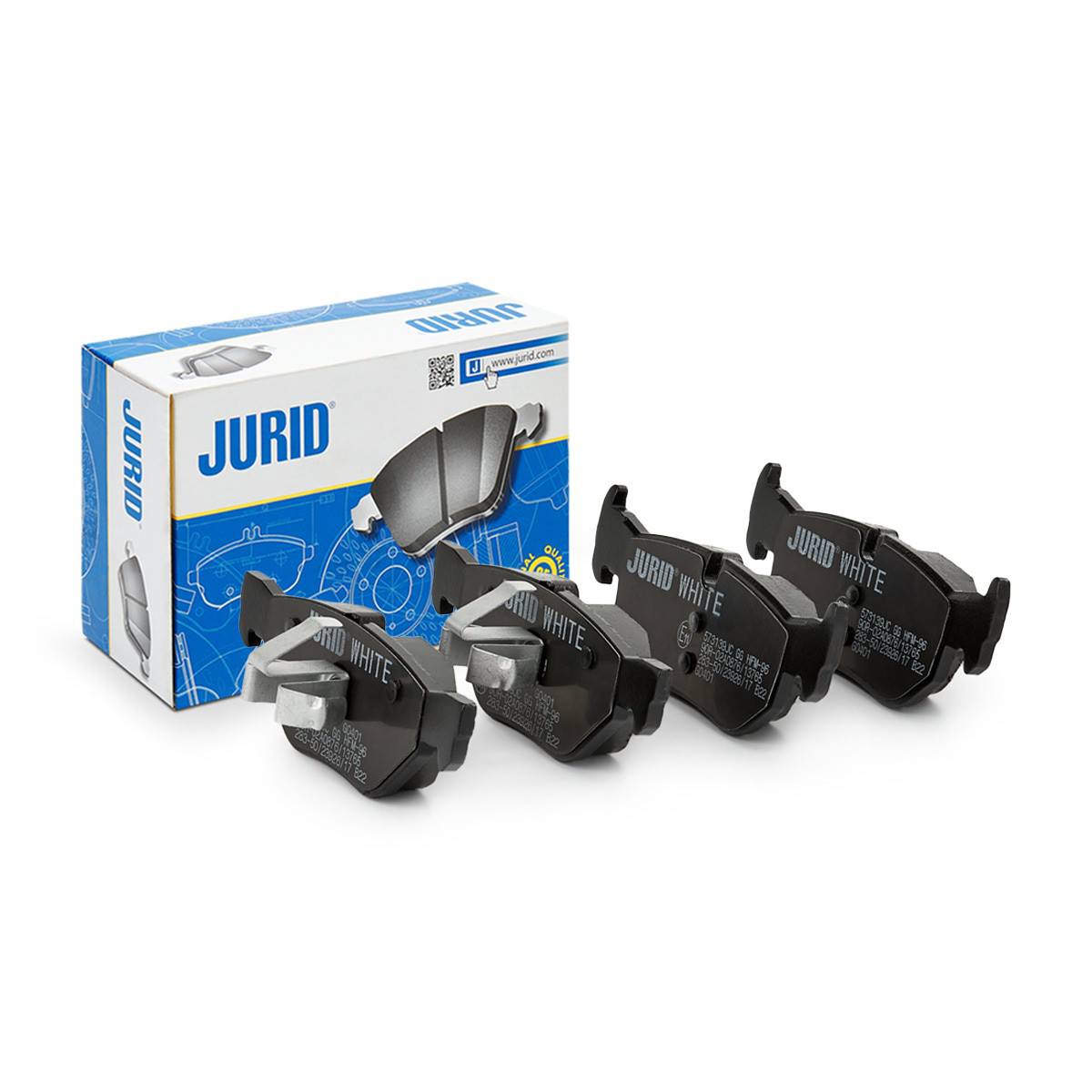 Задні гальмівні колодки Jurid/Bendix 573139JC ціна, від 22.62 USD