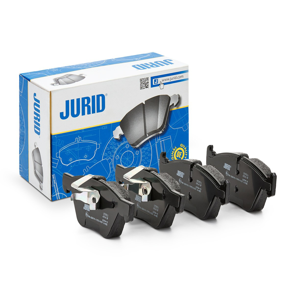 Гальмівні колодки Jurid/Bendix 573151J ціна, від 45.39 USD