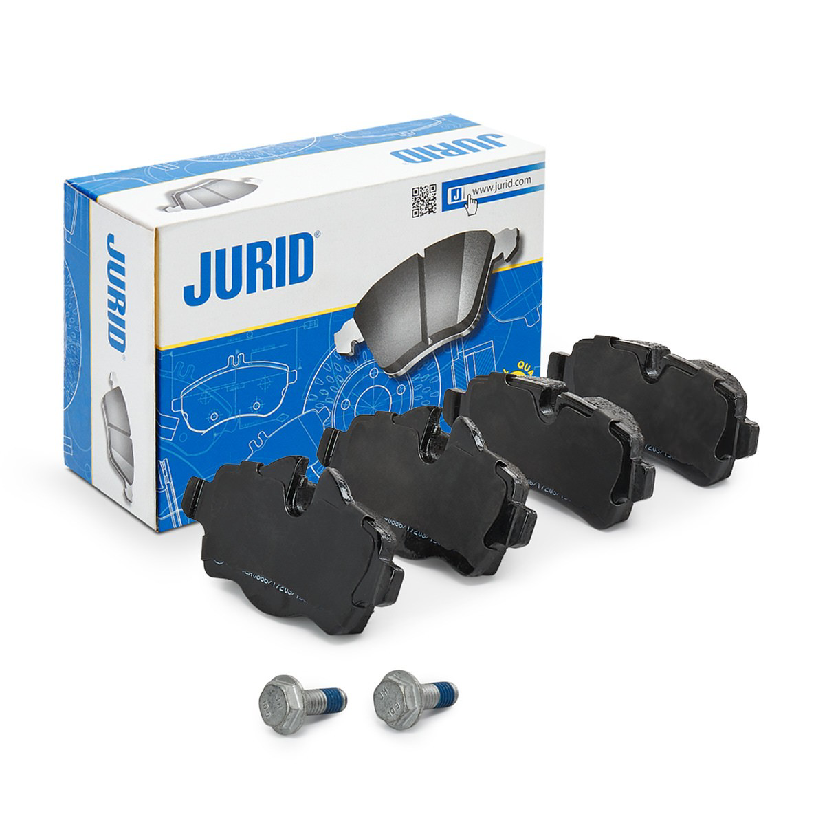 573200J Jurid/Bendix Колодки гальмівні задні, дискові
