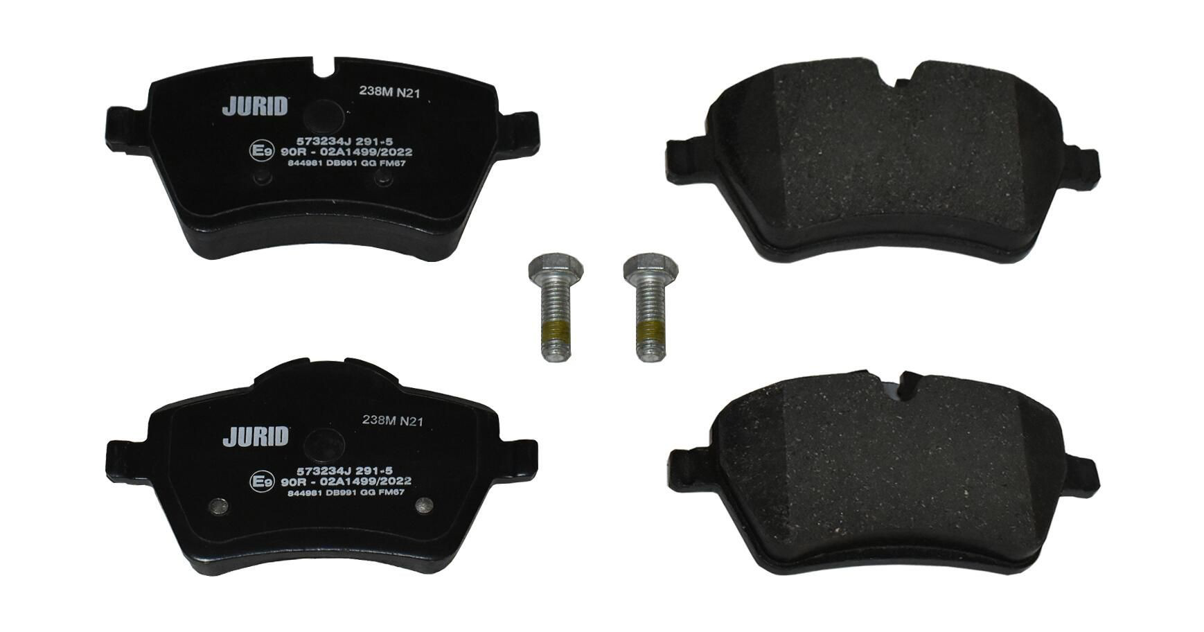 Гальмівні колодки Jurid/Bendix 573234J ціна, від 38.64 USD