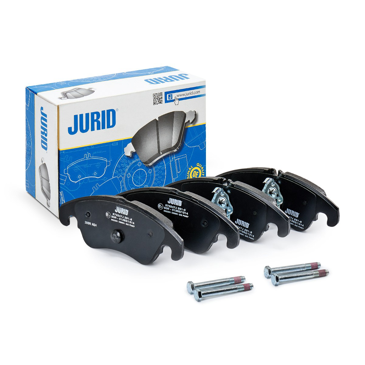 Купити 573247J Jurid/Bendix Колодки гальмівні передні, дискові