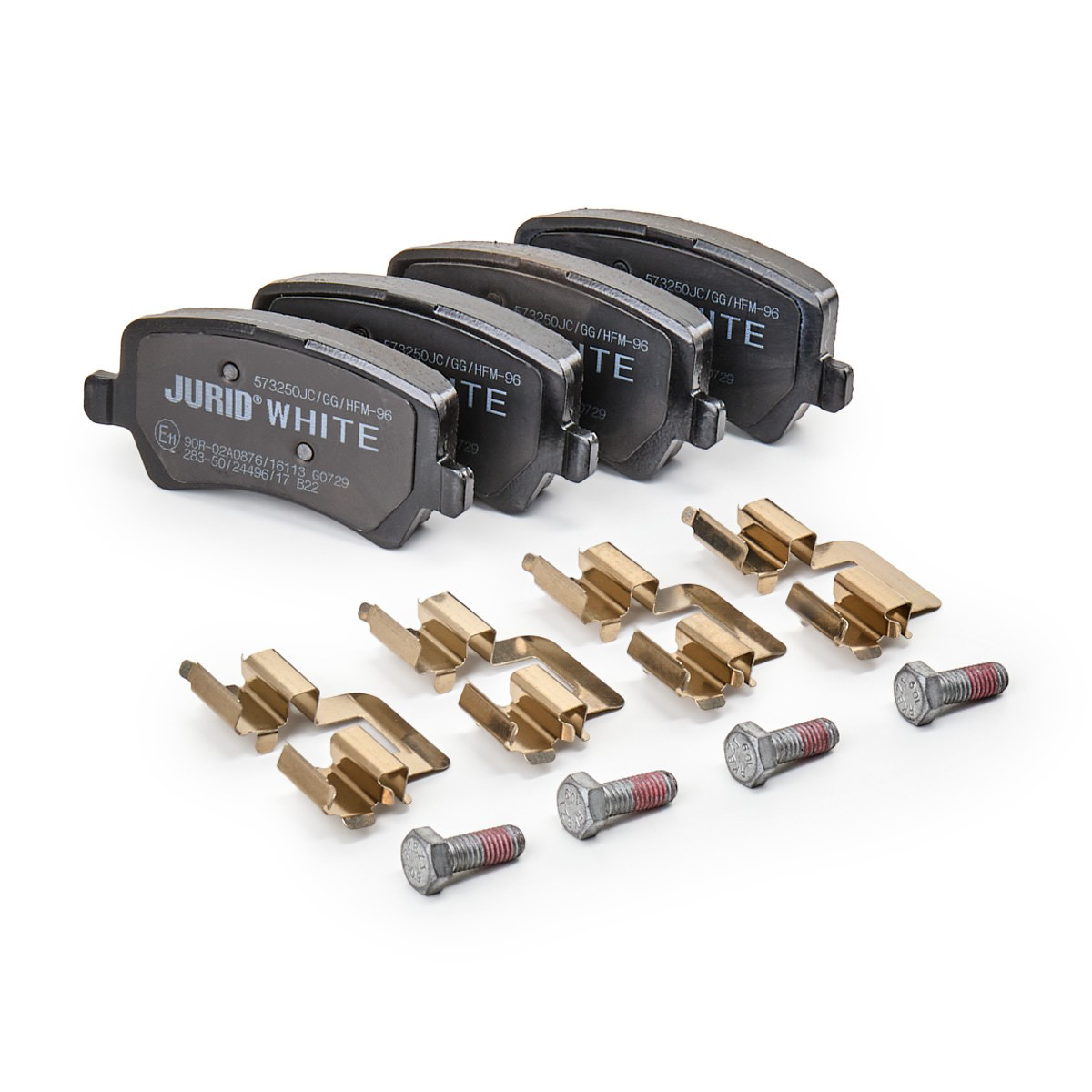 Задні дискові колодки Jurid/Bendix 573250JC