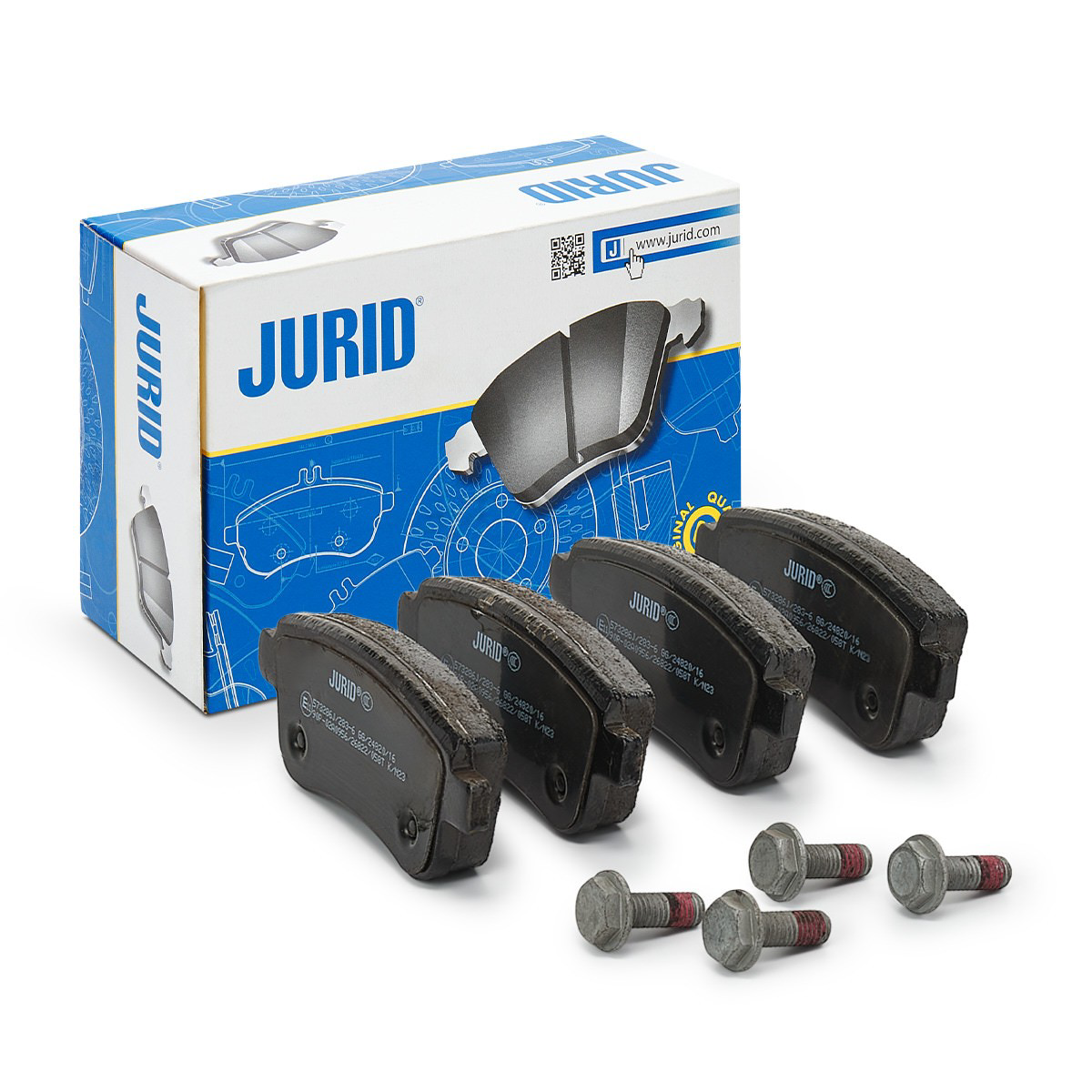 Купити 573286J Jurid/Bendix Задні колодки