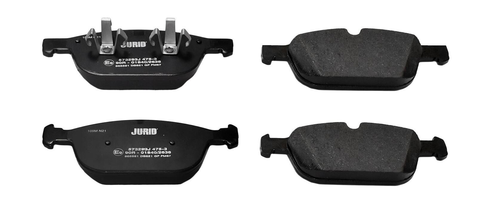 Гальмівні колодки Jurid/Bendix 573293J ціна, від 50.18 USD