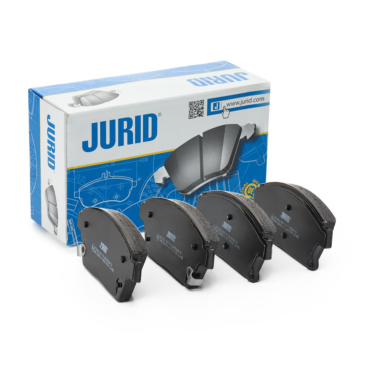 Купити 573325J Jurid/Bendix Колодки гальмівні передні, дискові