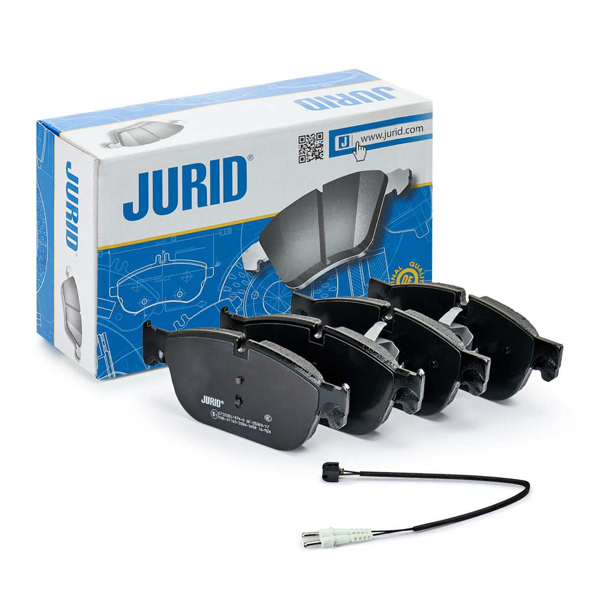 Гальмівні колодки Jurid/Bendix 573338J ціна, від 43.47 USD