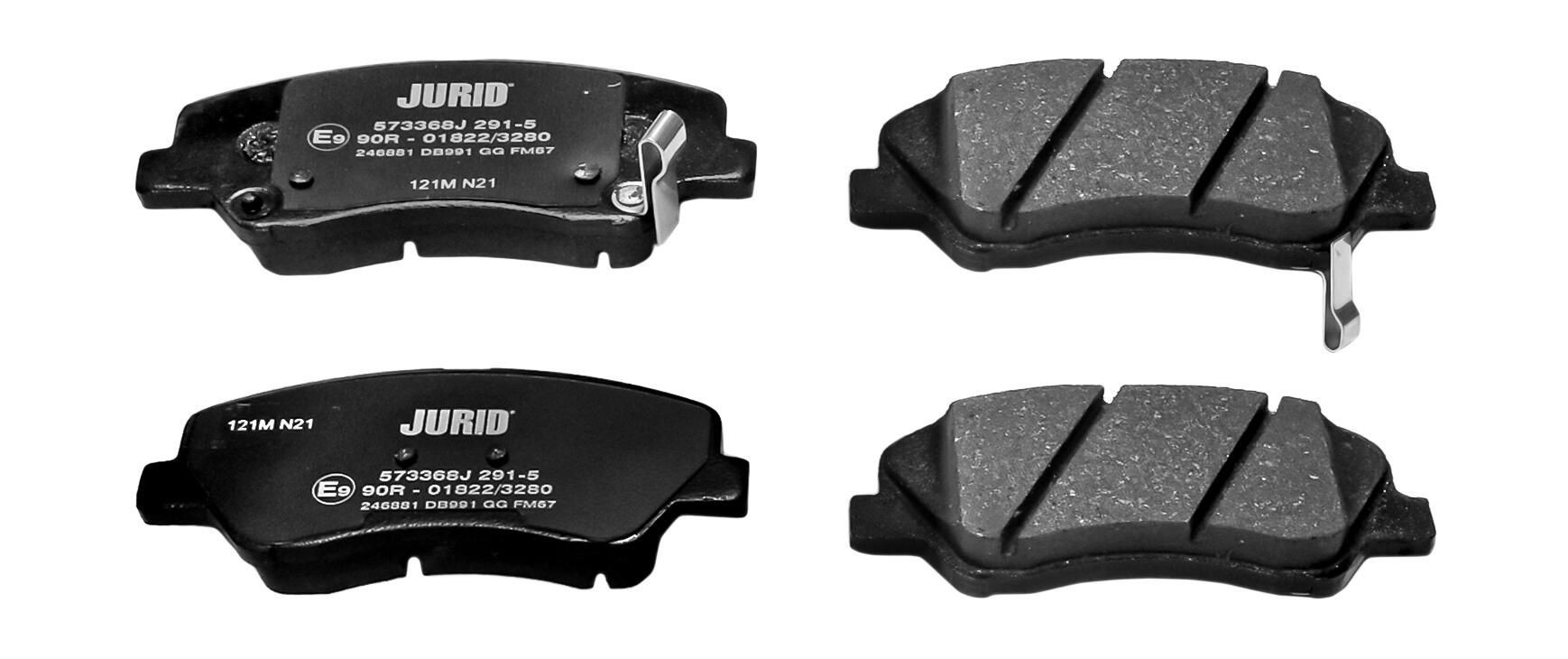 Гальмівні колодки Jurid/Bendix 573368J ціна, від 25.34 USD
