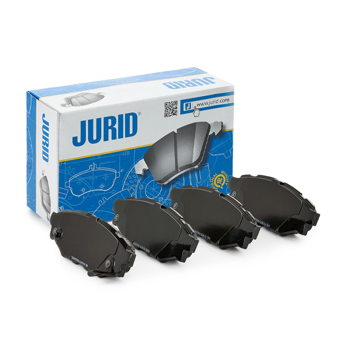Купити 573380J Jurid/Bendix Задні колодки