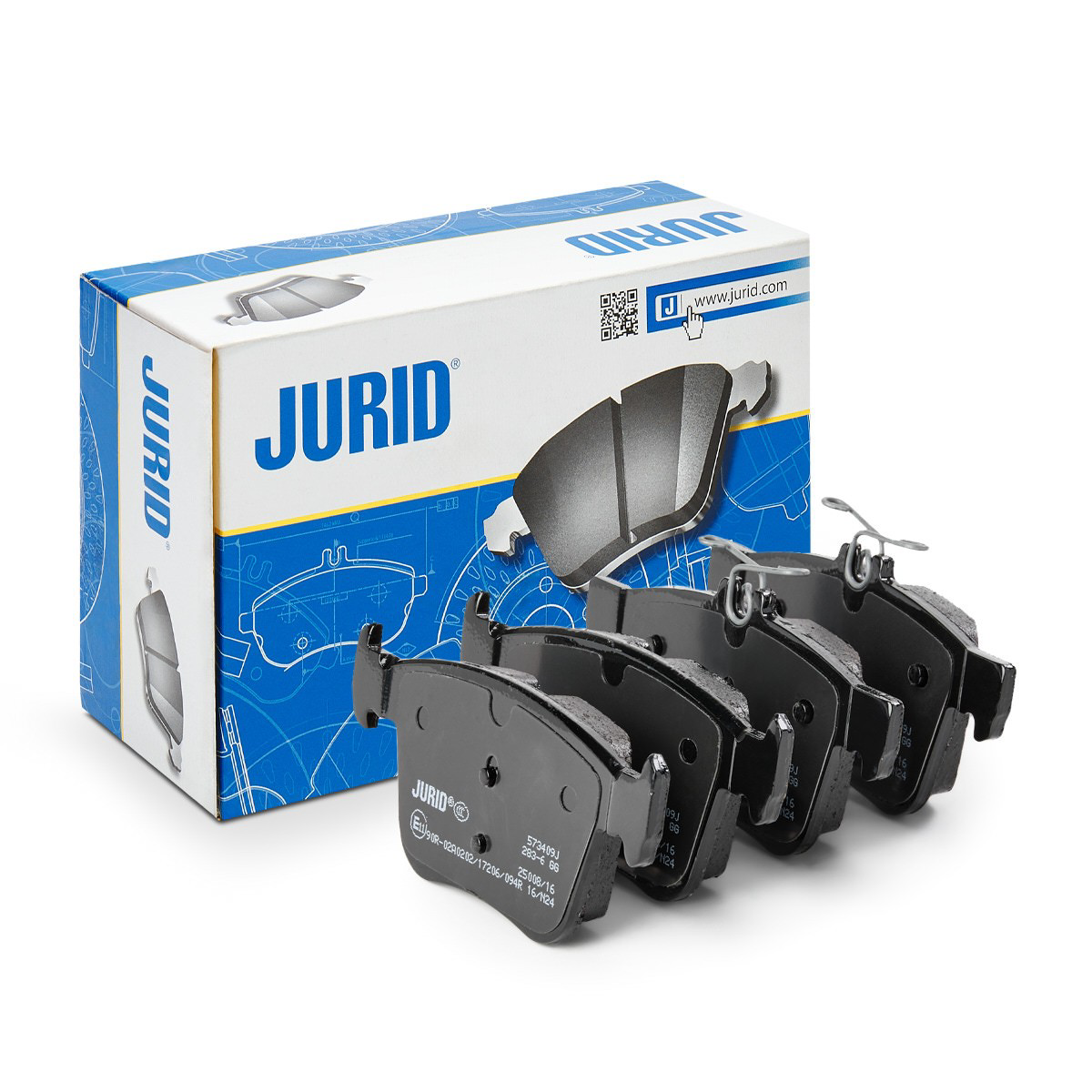 Купити 573409J Jurid/Bendix Задні колодки